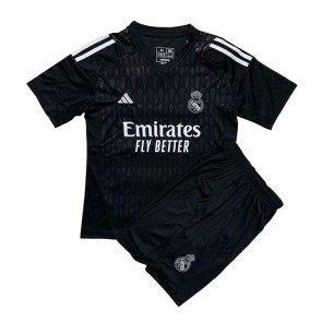 Real Madrid Målmand Replika Babytøj Tredje sæt Børn 2023-24 Kortærmet (+ Korte bukser)